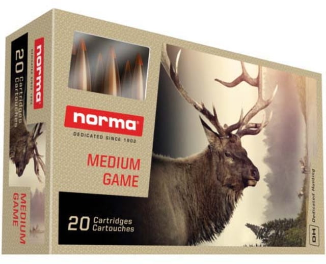 Norma TIPSTRIKE Varmint .223 Remington 55gr Brass Cased Centerfire Rifle Ammo 20 Rounds