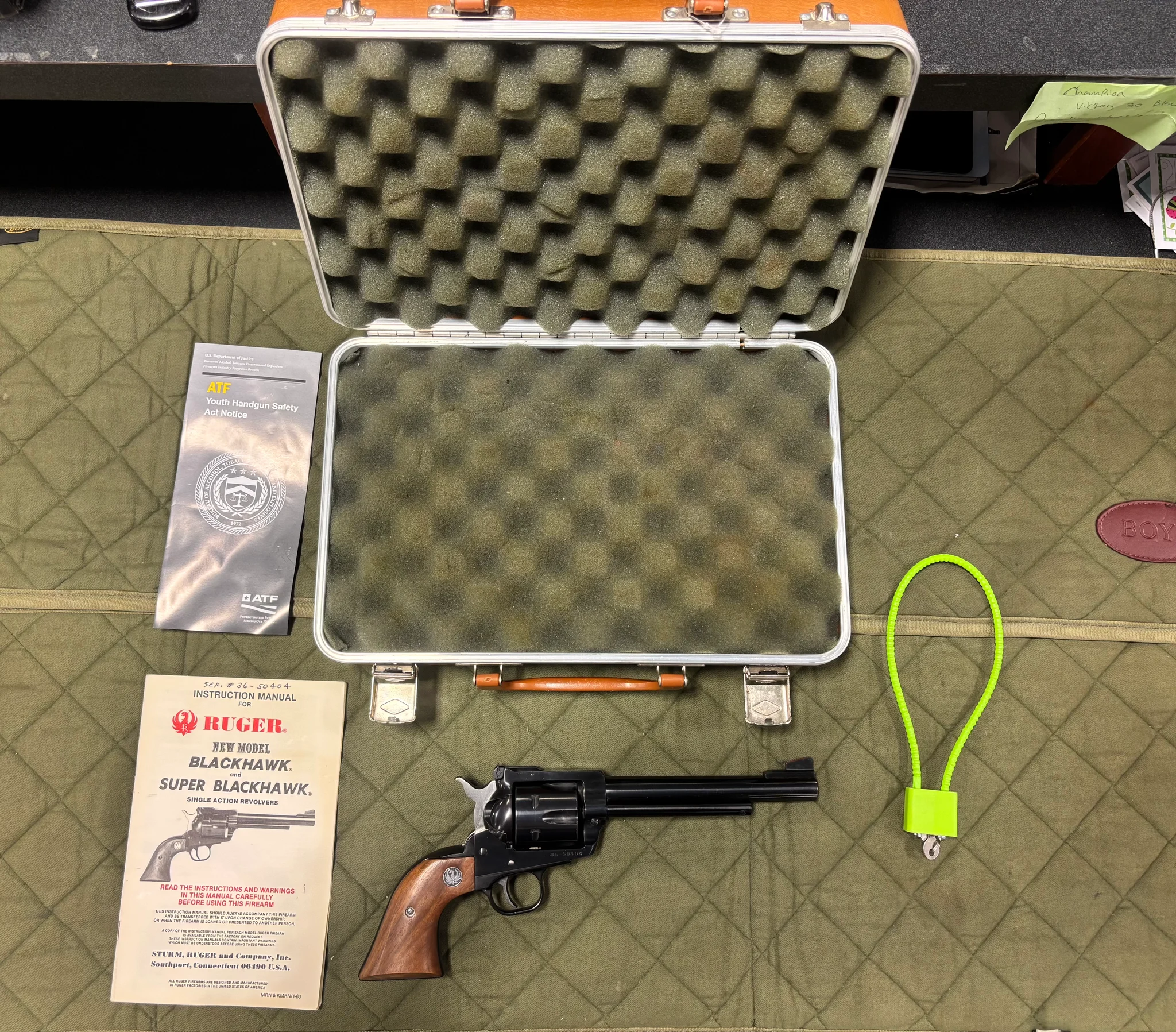 RUGER NEW MODEL BLACKHAWK (Used)
