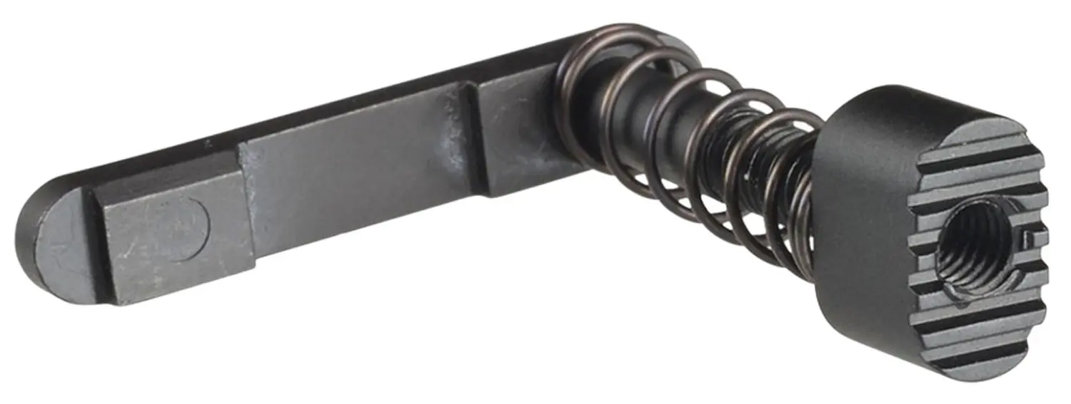 Strike Industries ARSMCBLK Magazine Catch made of Steel with 6061-T6 Aluminum Release Button Black Finish for AR-Platform