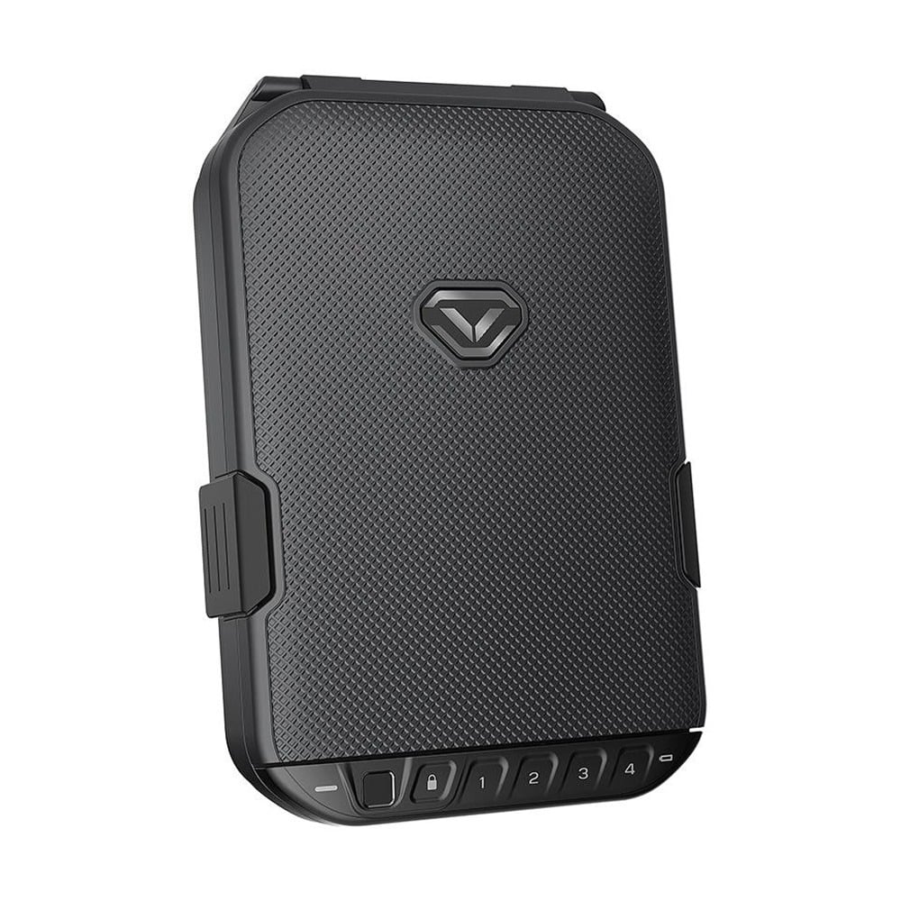 Vaultek LifePod 10 Biometric Portable Travel Lockbox, Titanium Gray