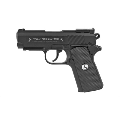 Umarex Colt Defender CO2 Powered 440 fps .177 BB Pistol, Black - 2254020