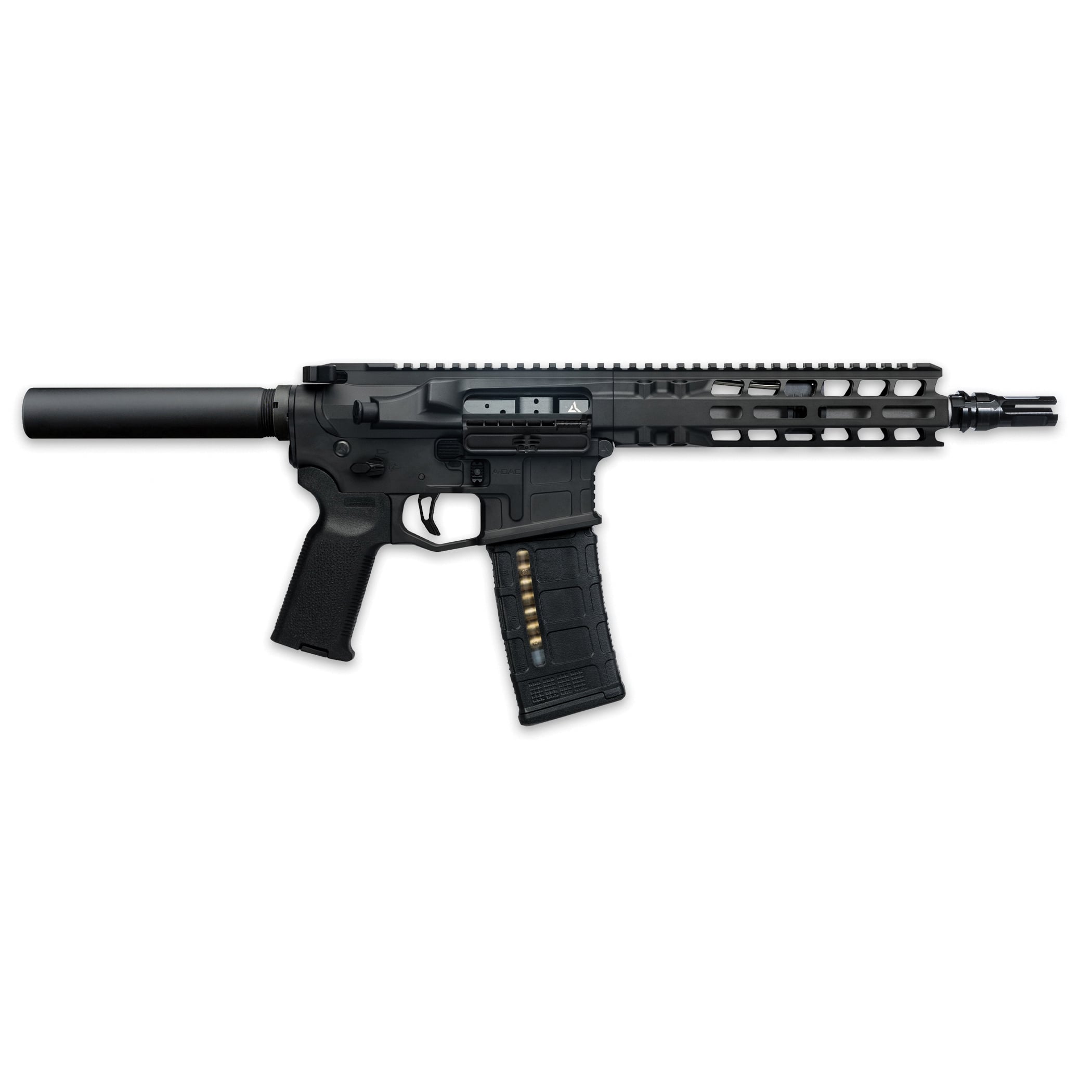 Radian Weapons R0052 Model 1 Pistol 300 Blackout 30+1 9″, Black, Billet Rec, M-Lok Handguard, Smooth Buffer Tube (No Brace), Magpul Grip, Ambi Controls, Dead Air QD Flash Hider, Adj. Trigger - No Credit Card Fees - Low, flat rate shipping