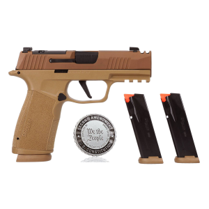 SIG SAUER P365X-MACRO COMP 2A 9MM COYOTE OPTICS READY 9mm PISTOL
