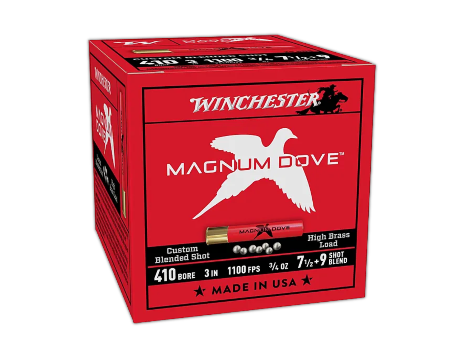 Winchester Magnum Dove .410 Gauge 3" #7.5 & #9 1oz Shotshells, 25rds