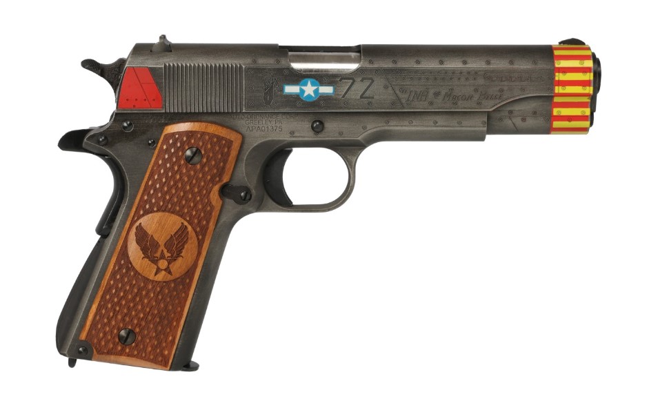Auto-Ordnance Thompson Red Tails 1911A1 .45 ACP Pistol