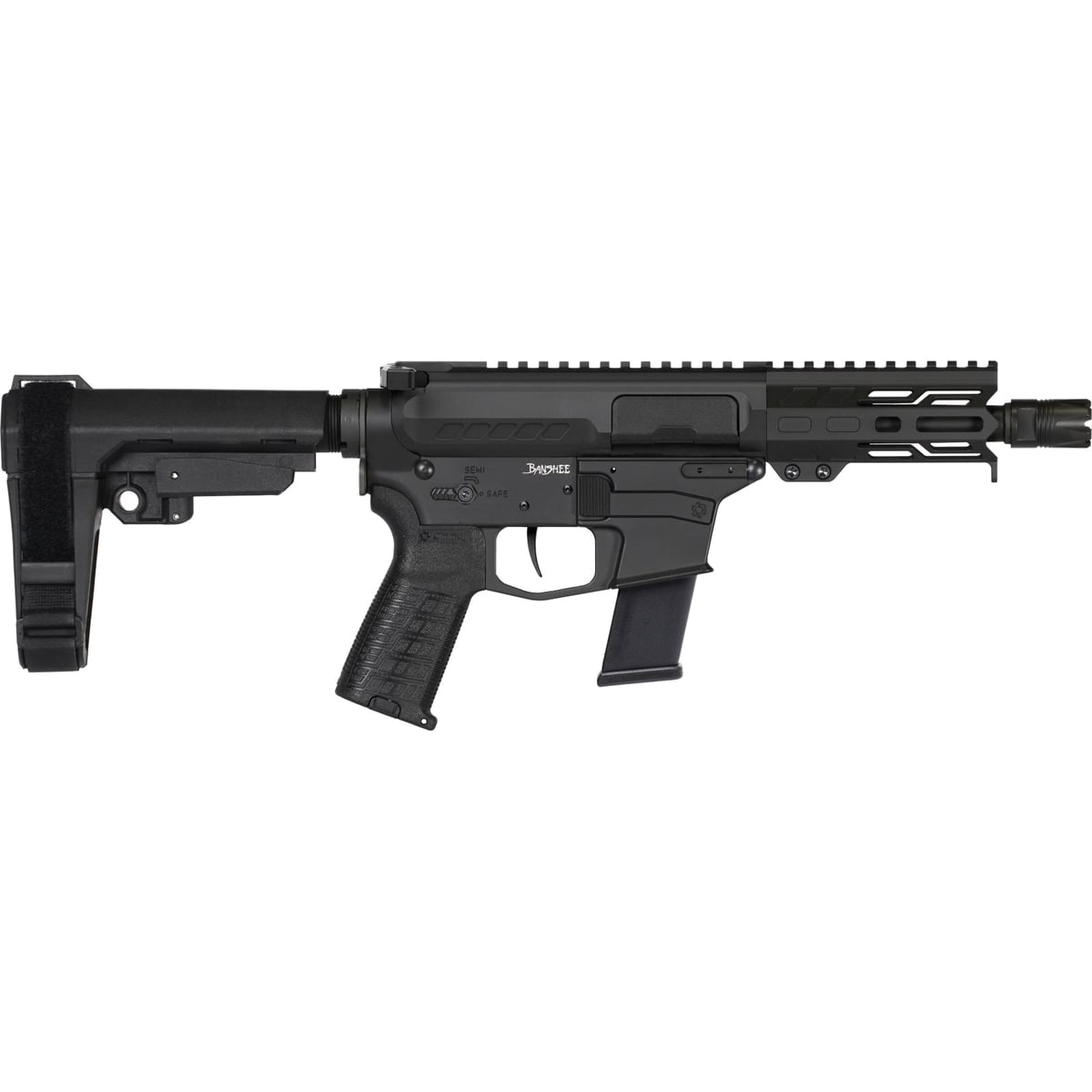 CMMG Banshee FE MKG .45 ACP 5", Armor Black