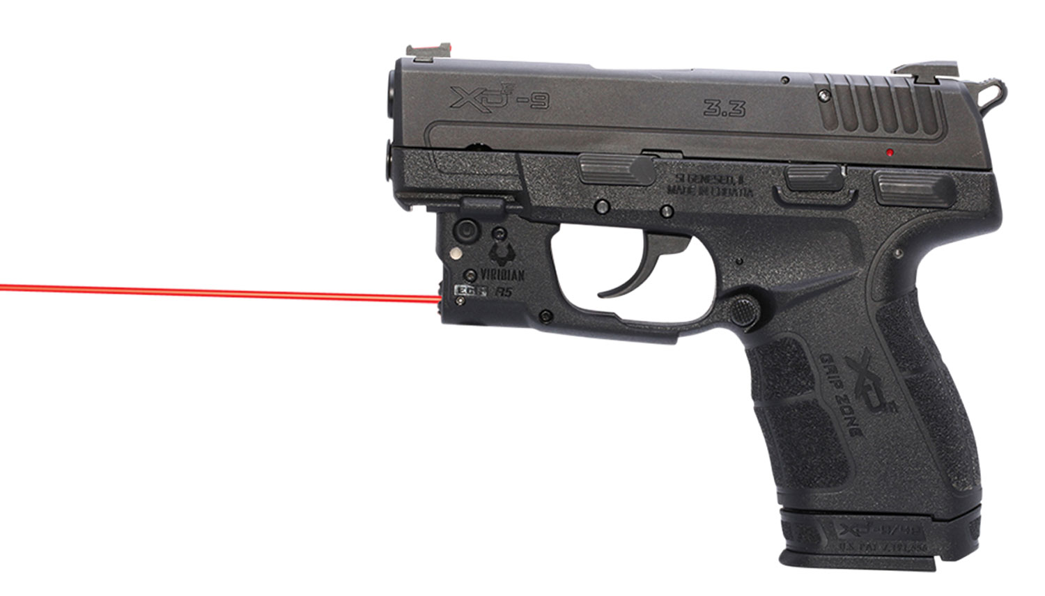 Viridian Red Laser Sight for Springfield XDE Pistol - 920-0055