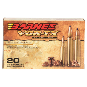 BARNES AMMO VOR-TX 35 Whelen 180gr Tipped TSX Flat Base Ammunition | 20 Rounds