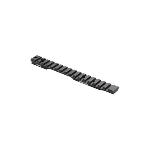 Weaver Remington 783 Short Action 6061 T6 Aluminum 1-Piece Extended Tactical Multi-Slot Base, Anodized Matte Black - 99506