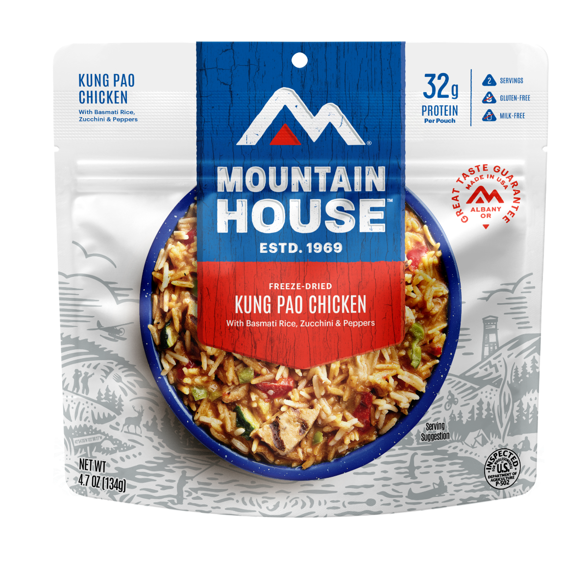 Mountain House Freeze Dried Kung Pao Chicken - 55184