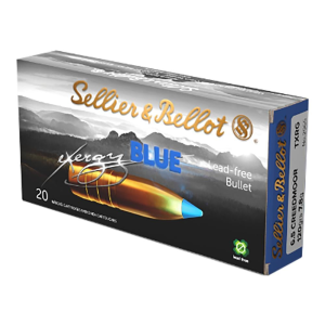 Sellier-Bellot Sellier & Bellot eXergy Blue Rifle Ammunition 6.5 Creedmoor 120 gr. 2851 fps 20/ct