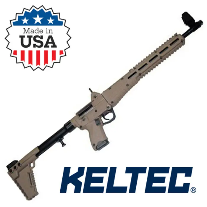 KelTec SUB 2000 9mm 16.1in 17rd Blued/Tan