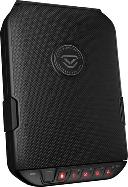 Vaultek LifePod 2.0 Biometric Secure Electronic Portable Gun Safe, Black