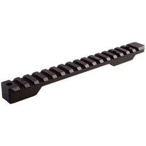 Talley PS0258160   Black Anodized Aluminum Picatinny Rail Mount Short Action