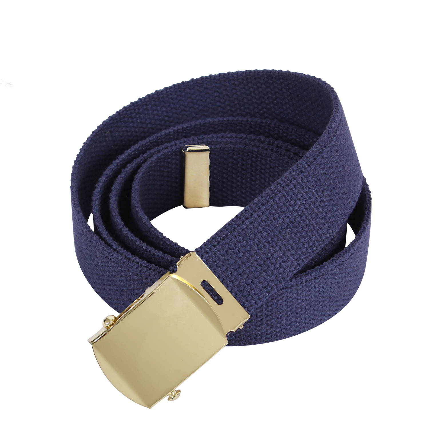 Rothco Web Belts - 54 Inches Long, Gold, Navy Blue