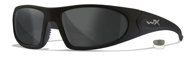 Wiley X Romer 3 Matte Black Shooting Glasses W/ 2 Interchangeable Lenses (Grey/Clear)