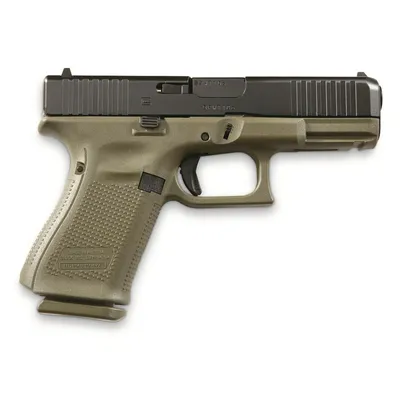 Glock G19 Gen5 Battlefield Green Frame 9mm Pistol