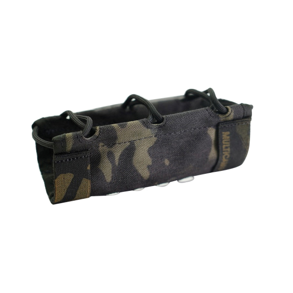 GrovTec Rail Wrap 6" x 5" in Multicam Black - Durable and Camod Rail Wrap for Tactical Gear - GTAC355