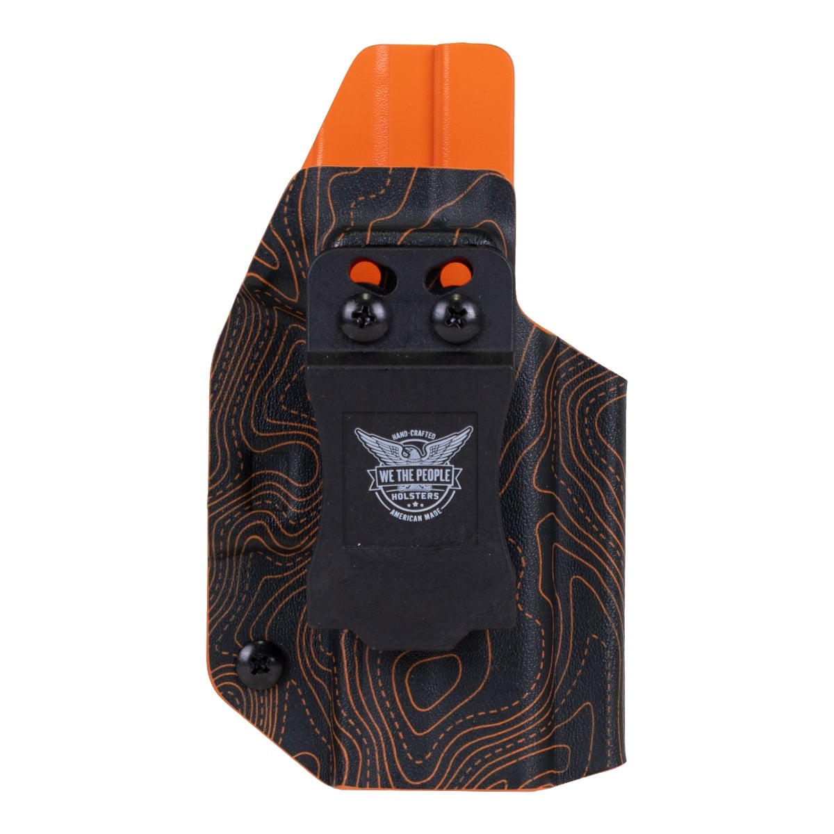 We The People Holsters Glock 43 / 43X (Red Dot Ready) Holsters, Topographic Orange