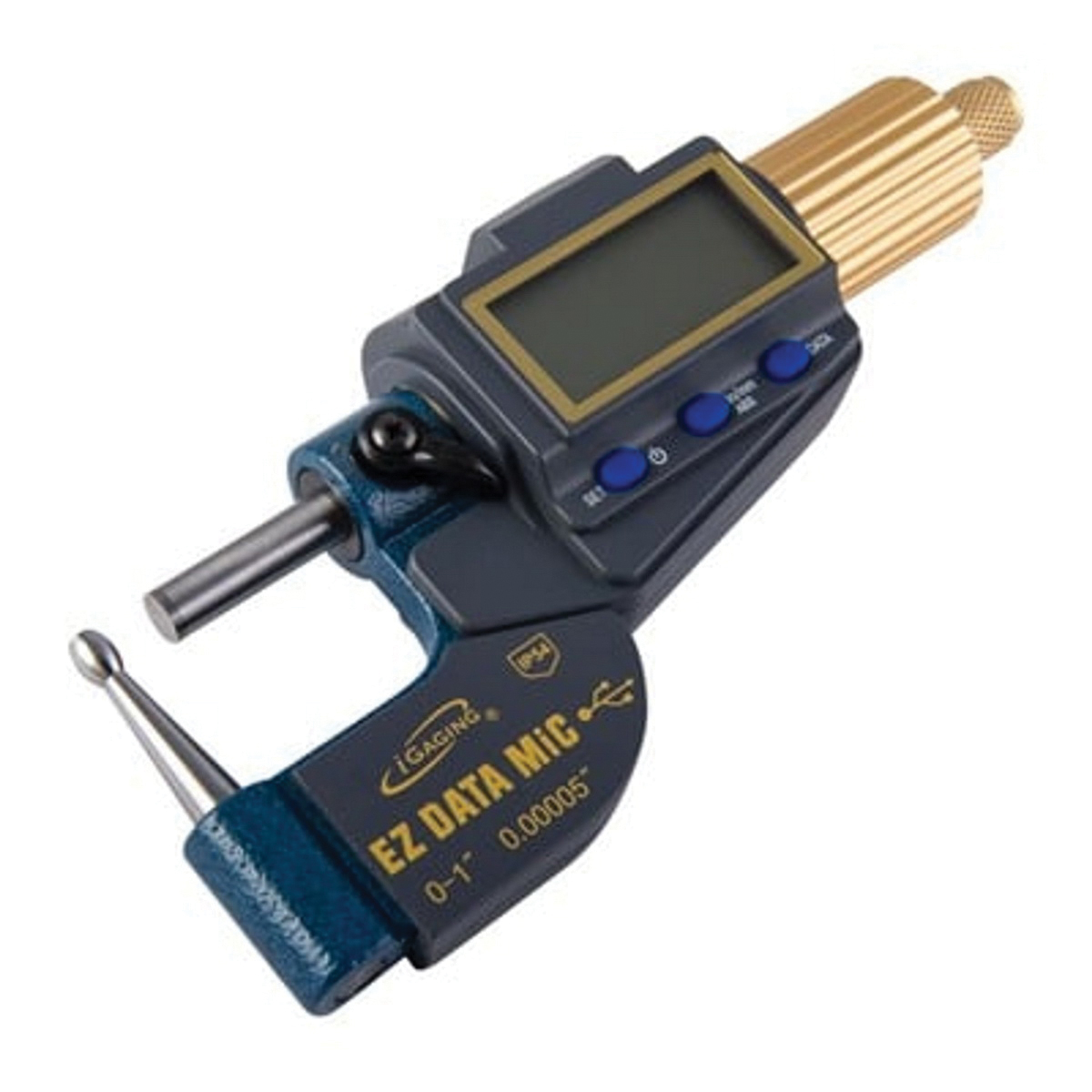 iGAGING IP54 EZ 0 - 1" Electronic Digital Specialty Micrometer