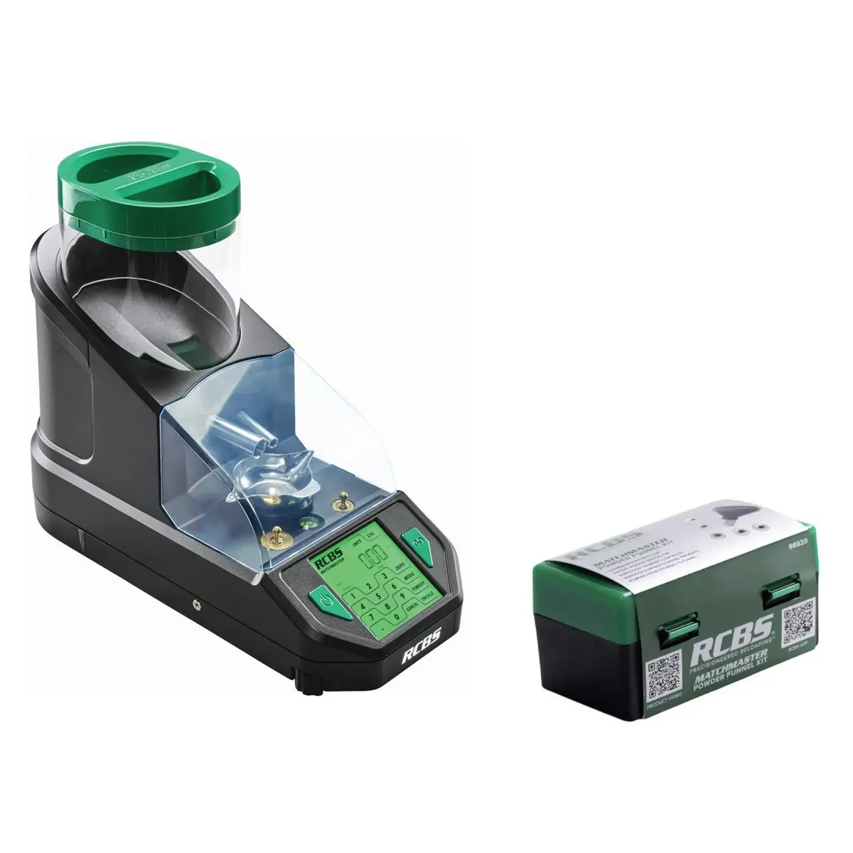 CSSI Exclusive RCBS MatchMaster Digital Powder Scale Dispenser w/Free Match Master Funnel Set ($95 Value)
