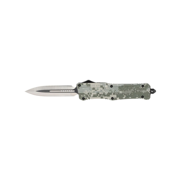 CobraTec Knives CTK-1 Large OTF Knife Dagger, Army DigiCamo - LADCCTK-1DAGNS