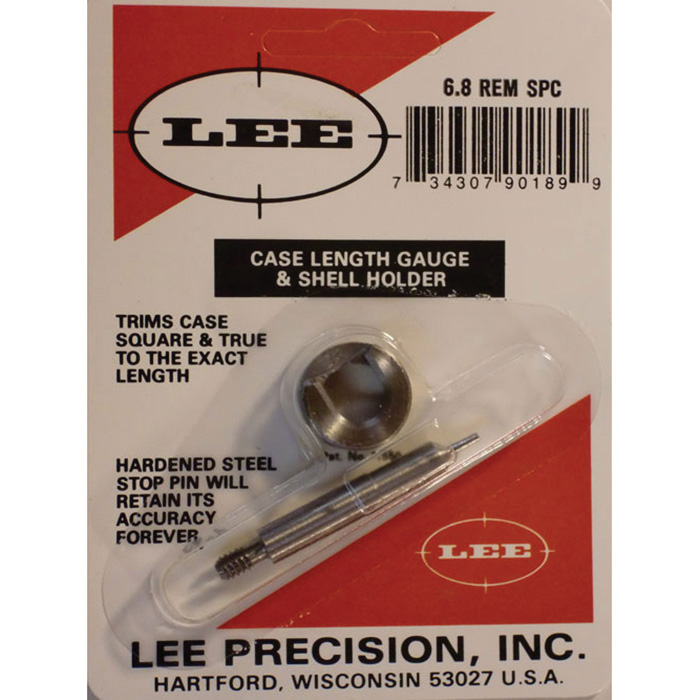 Lee Precision 6.8mm SPC Steel Case Length Gauge - 90189