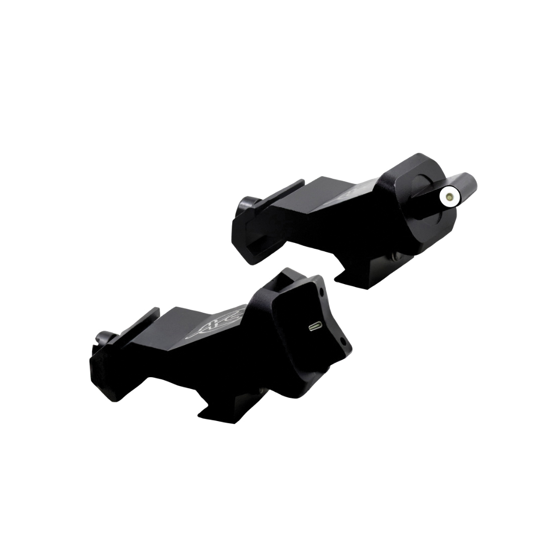 XS Sights XTI2 DXW BUIS Sight Set Front/Rear, White/White