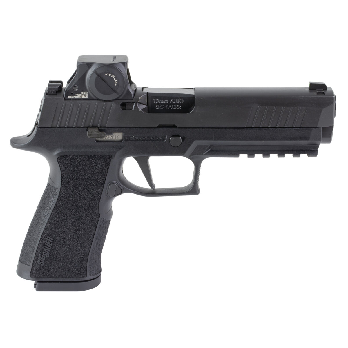 SIG SAUER P320 XTEN 10MM 5" SIG-LOC 15+1 320X5-10-BXR3-RXSL