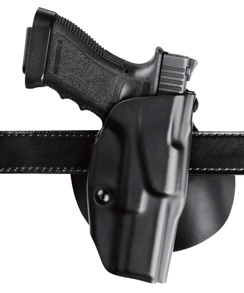 Safariland 6378179411 6378 ALS OWB Black SafariLaminate Fits S M Shield Belt Loop/Paddle Mount Right Hand