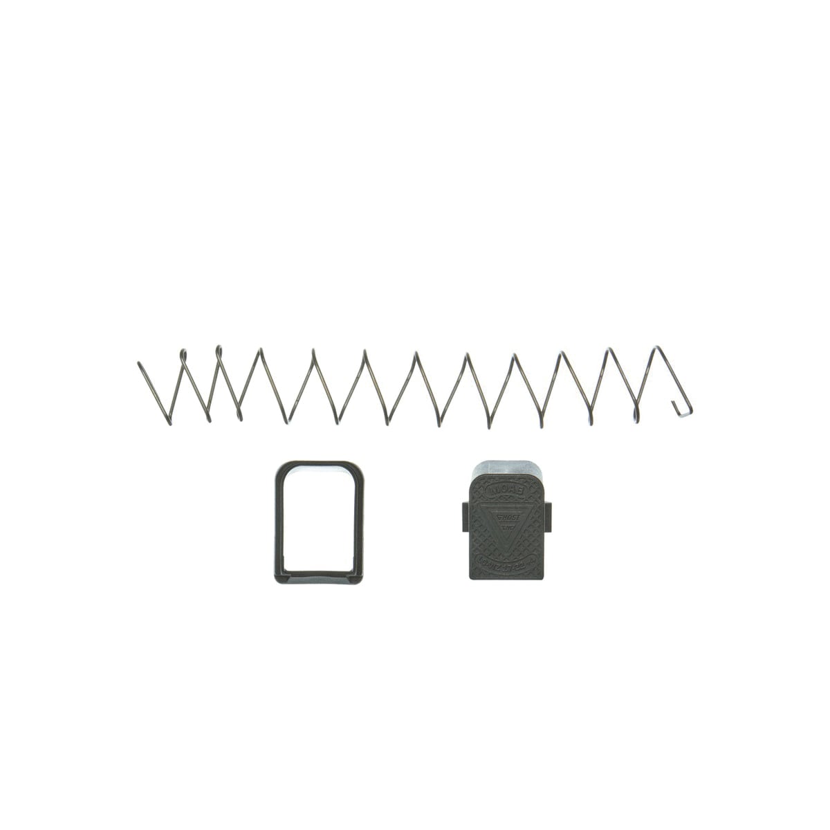 Ghost Inc. LoViz MOAB Magazine Extension Fits Glock G17, Black