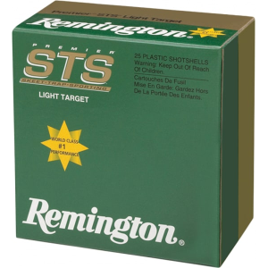 Remington Ammunition 20242 STS 12 Gauge 2.75\" 1 1/8 oz 8 Shot - 25sh Box