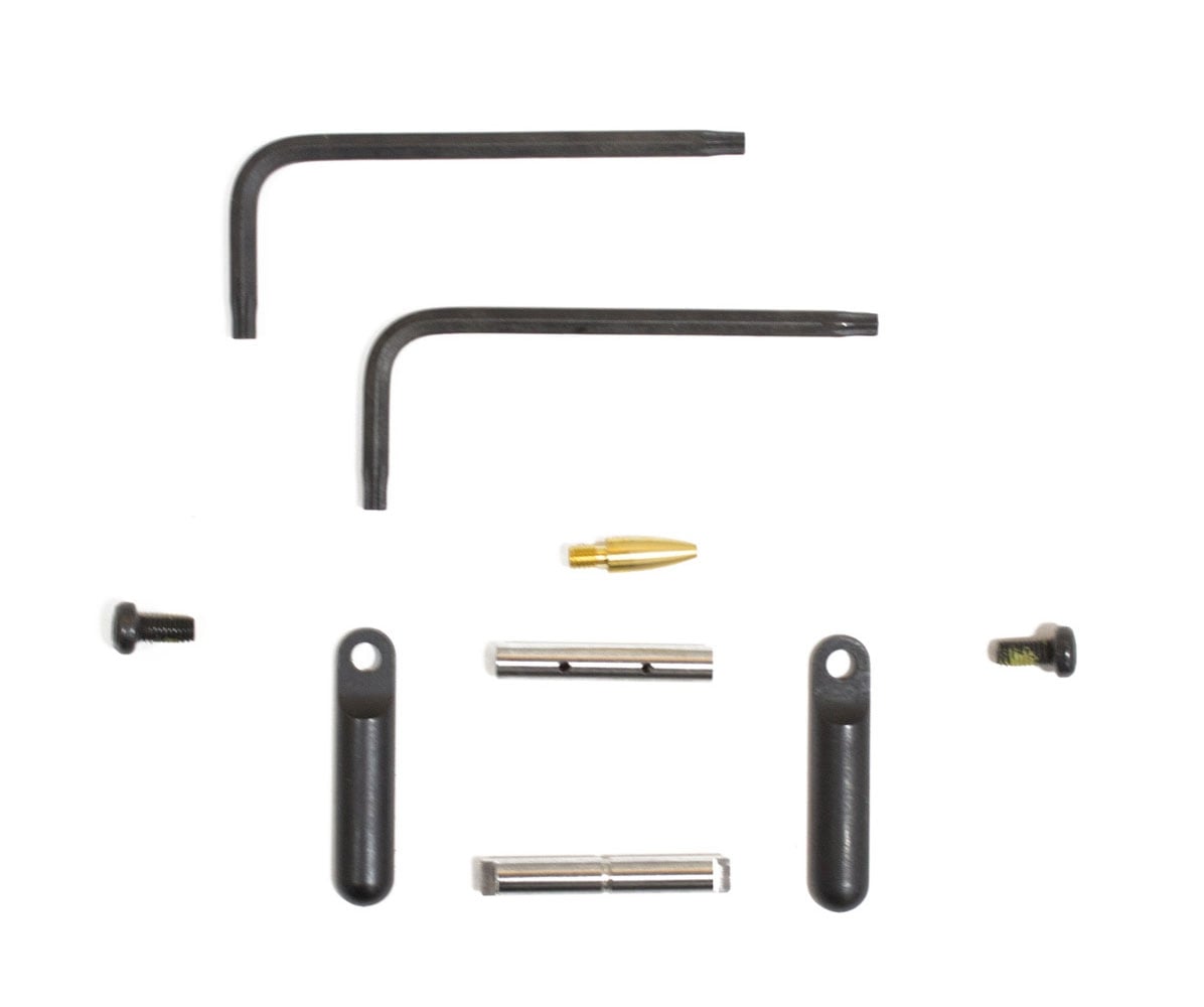 KNS Precision .154 Non-Rotating Trigger Pins Gen 2, Black - NRTHP-154