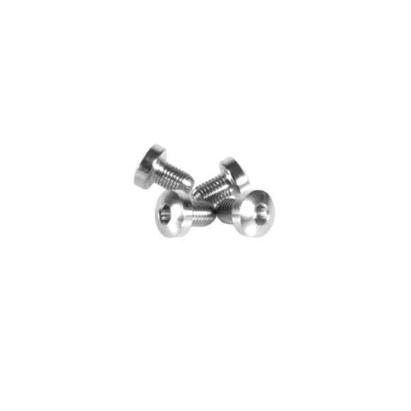 EGW 4-Pack Hex Grip Screw Fits 1911 Commander/1911 Government/1911 Officer, Stainless Steel