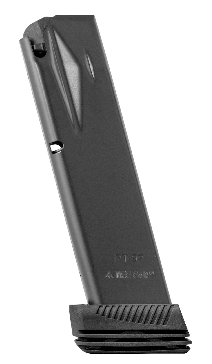 Mec-Gar Taurus 92 Series 9mm 20 Round Magazine, Black - MGPT9220DPS