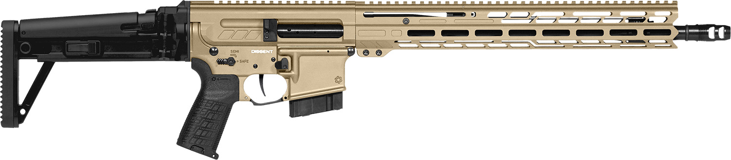 CMMG Dissent MK4 6mm ARC Rifle with M-Lok, Coyote Tan