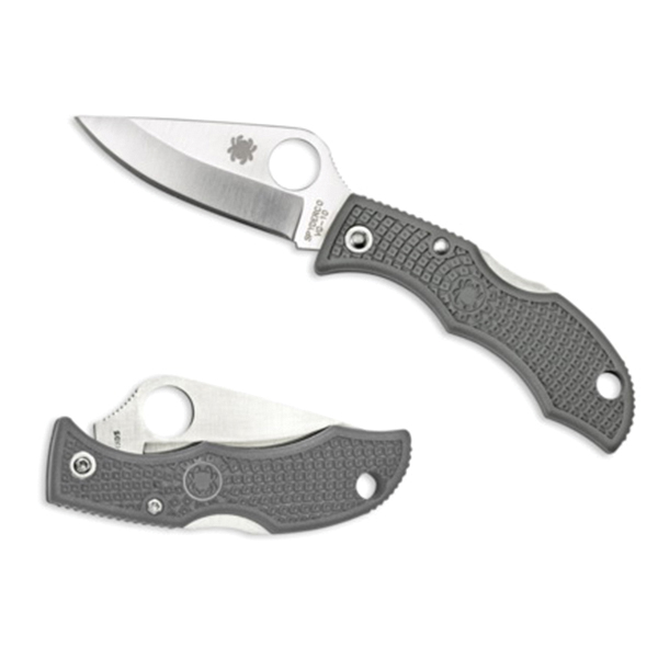 Spyderco Ladybug Clip Point Folding Knife, 1.938", Lightweight Foliage Green - LFGP3