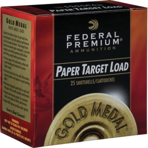 Federal GMT1178 Gold Medal Paper 12GA 2.75\" 1-1/8oz #8 Shot - 25rd Box