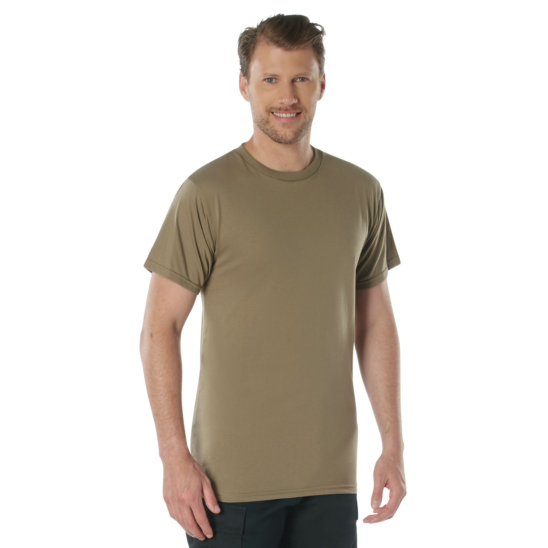 Rothco Ar 670-1 Coyote Brown T-Shirt - Medium