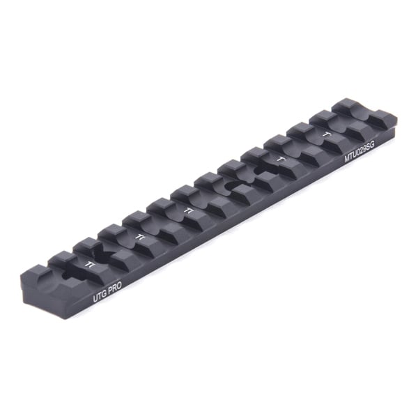 UTG Pro Picatinny Rail 6061-T6 Aluminum Alloy Fits Mossberg 500/590