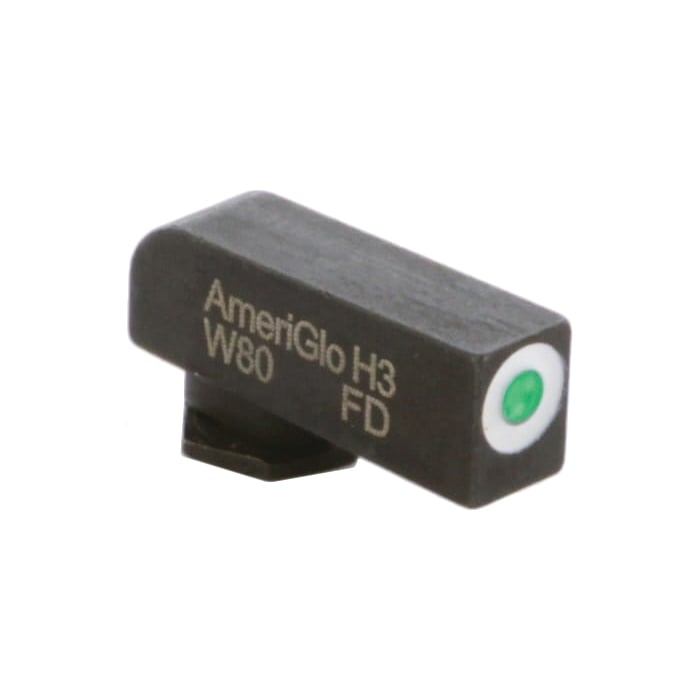 Ameriglo Tritium Sight Front, Green/White