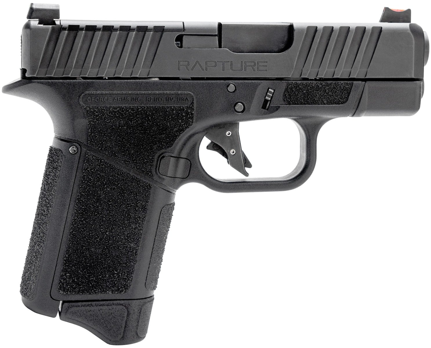 G-Force Arm GF9 Rapture 9mm 3.25" 12rds Pistol, Black - Compact and High Capacity - GF932512