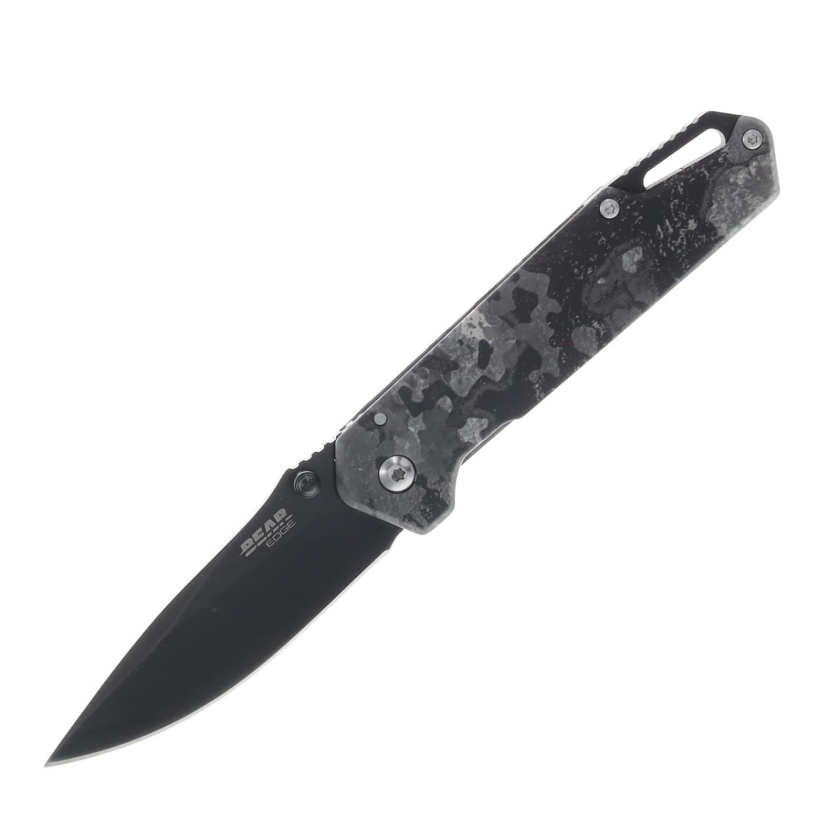 Bear & Son Edge Folding Drop Point Knife, TrueTimber Midnight - 71833