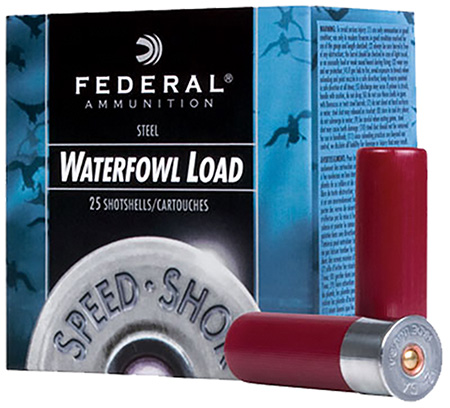 Federal Speed-Shok High Velocity Shotshells 12ga 3″ 1-1/8oz 1550 fps #3 Shot 25ct - No Credit Card Fees - Low, flat rate shipping