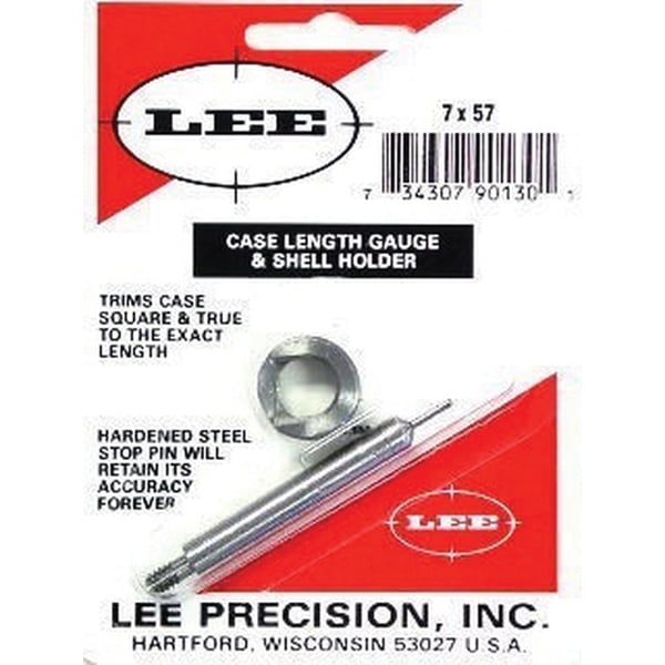 Lee Precision 7x57mm Mauser Steel Case Length Gauge - 90130