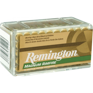Remington R22M1 Magnum Rimfire 22Mag Jacketed Hollow Point 40 GR - 50rd Box