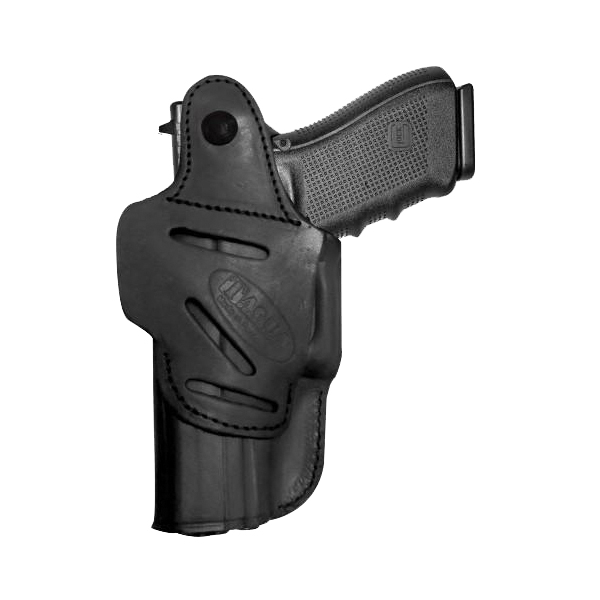 Tagua 4 in 1 IWB Holster RH Leather, Black