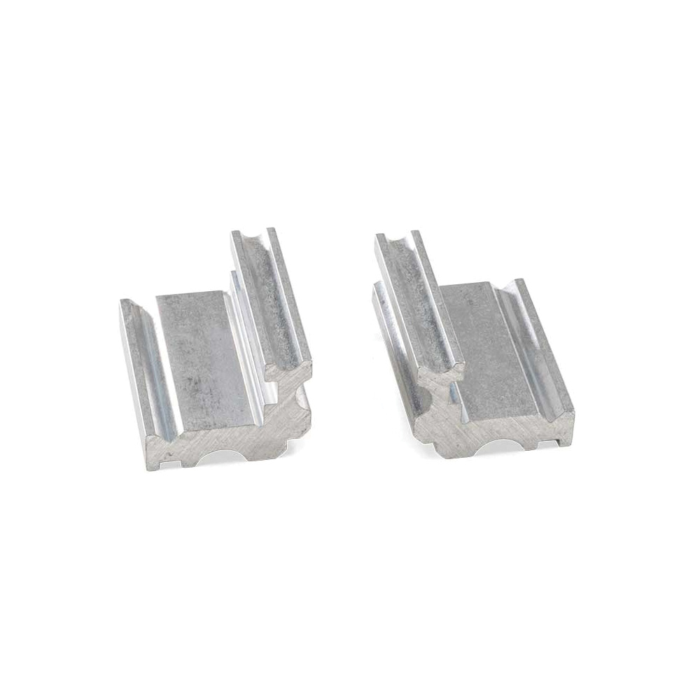Luth-AR 4" Barrel Vise Jaw, Silver