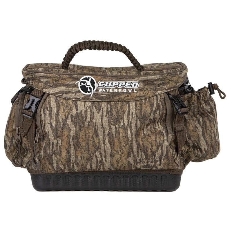 Cupped Medium 8" x 16" x 10" Floating Blind Bag, Mossy Oak Bottomland Camouflage