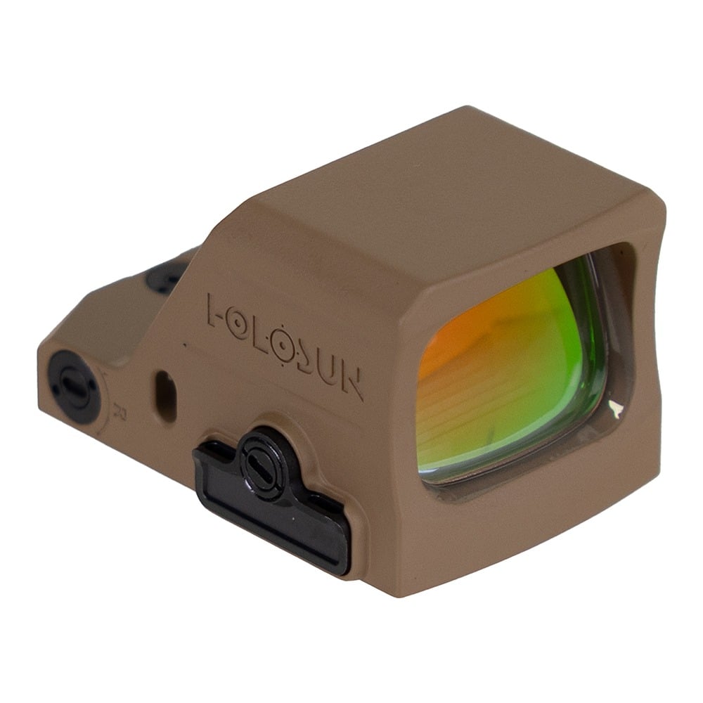Holosun HS407A3 PSA Exclusive 3MOA Reflex Sight, Brown - HS407A3-X3-BRN